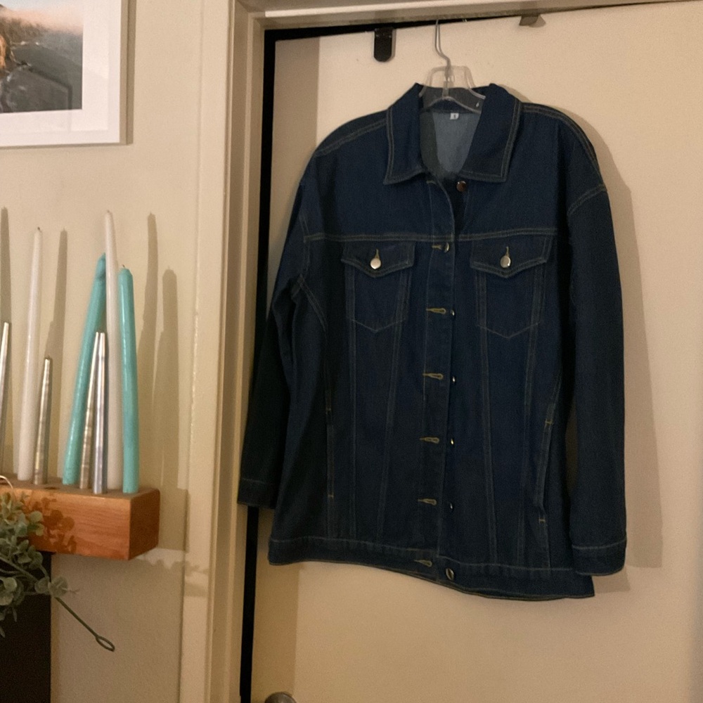 Oversized Jean Jacket - image 1